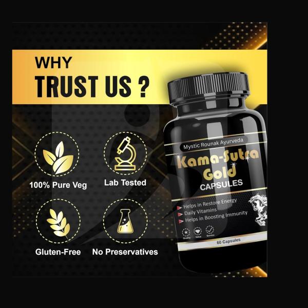 Kama Sutra Extra Gold 60 Capsule (Discreet Packaging)
